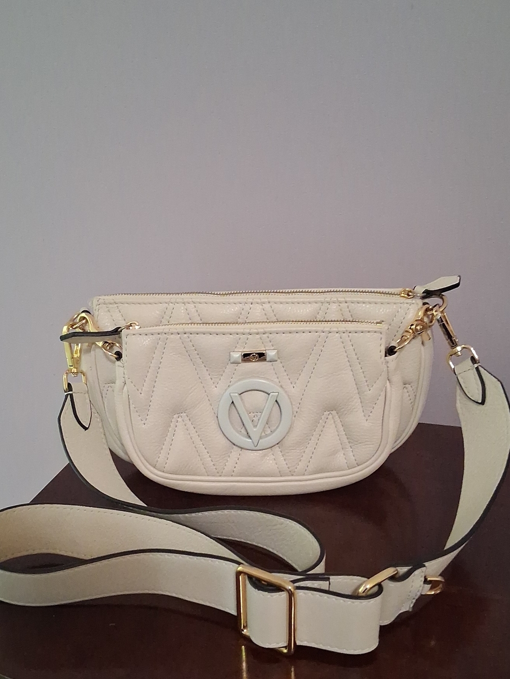 Valentino Mario Valentino SPA 2 IN 1 in Cream
